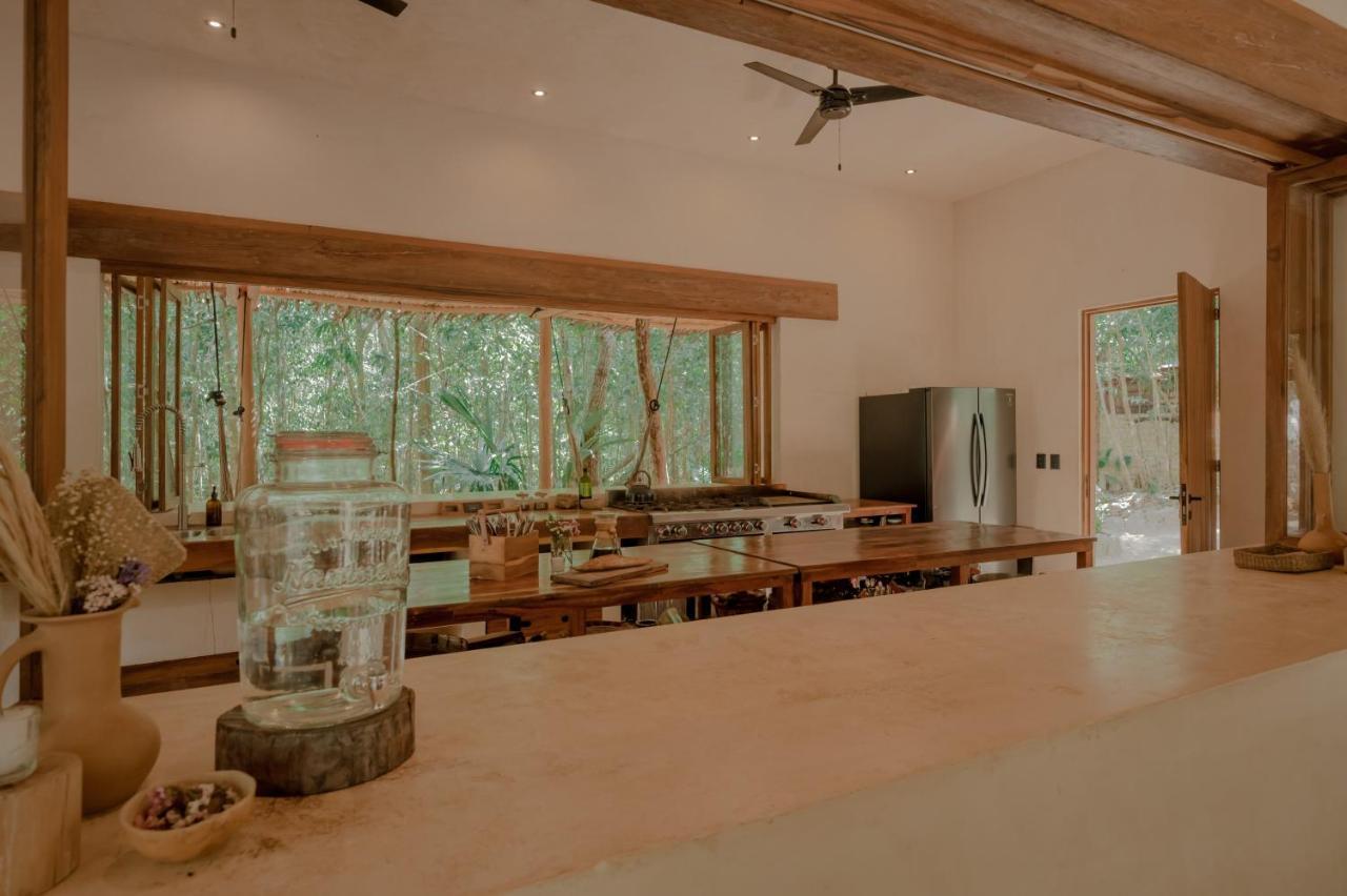 Naum - Secluded Villa With Private Cenote Tulum Esterno foto